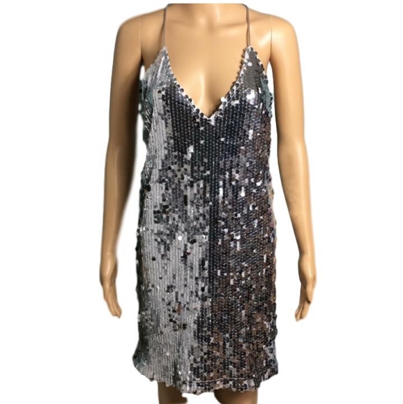 nordstrom silver dress